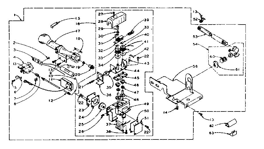 Kenmore 1106017700 whirlpool burner assembly (dole pilot) diagram