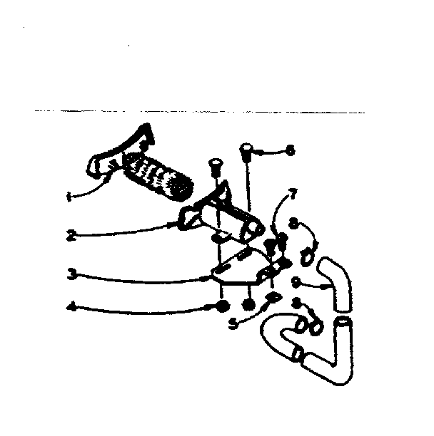 Kenmore 1106104200 filter assembly diagram