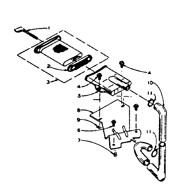 Kenmore 1106114510 filter assembly diagram