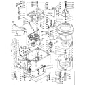 Kenmore 1106115801 machine sub-assembly diagram