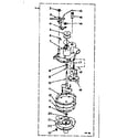 Kenmore 1106115801 pump assembly diagram