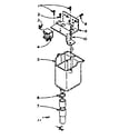 Kenmore 1106115801 dispenser assembly diagram