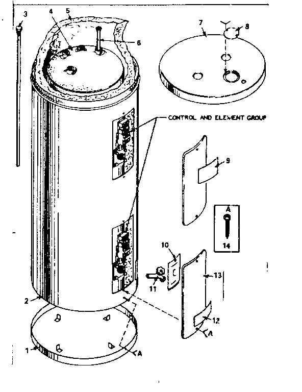 Kenmore 15332360 non-functional replacement parts diagram