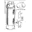 Kenmore 15332840 non-functional replacement parts diagram
