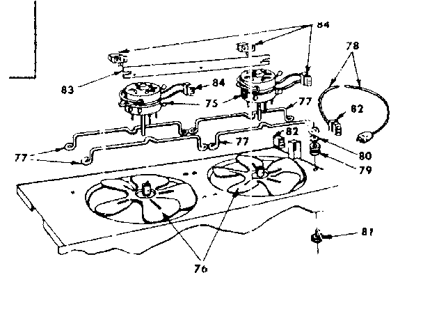 Kenmore 15585673 blower assembly diagram