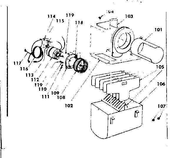 Kenmore 15585673 optional power humidifier 42-70023 diagram