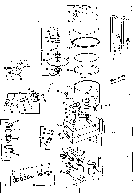 Sears 16743555 replacement parts diagram