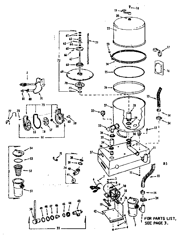 Sears 16743555 filter diagram