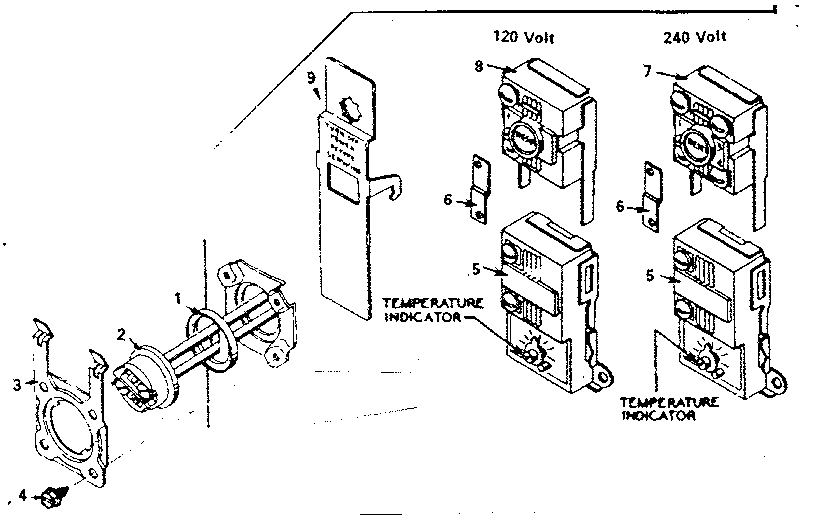 Kenmore 18332132 controls diagram