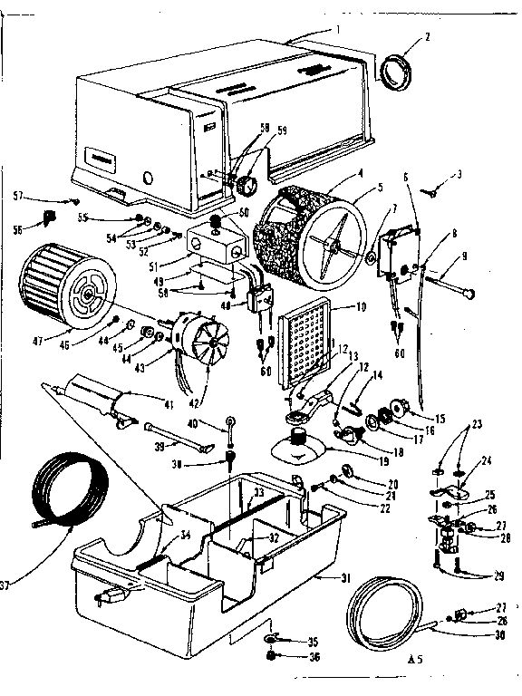 Kenmore 30393150 replacement parts diagram