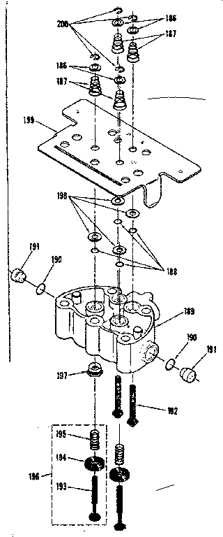 Kenmore 62534830 valve cap assembly diagram