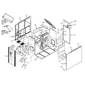 Kenmore 867761854 furnace assembly diagram