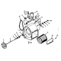 Kenmore 867761854 h-q blower assembly diagram