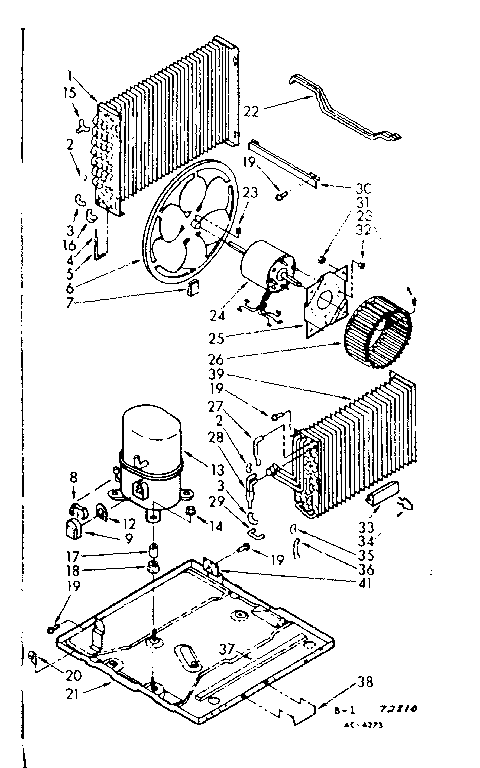 Kenmore 10672810 unit parts diagram