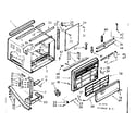 Kenmore 10672940 cabinet parts diagram