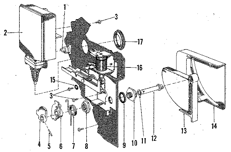 Kenmore 58771901 detergent cup diagram