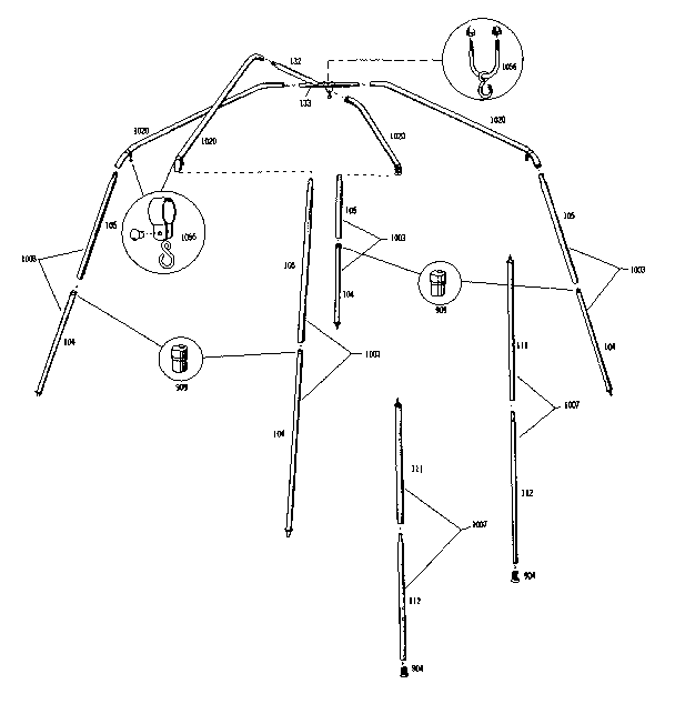 Sears 30878911 frame assembly diagram