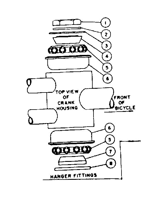 Sears 50245181 hanger fittings diagram