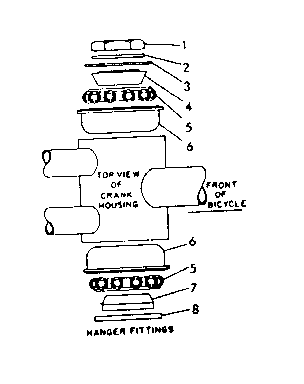 Sears 502462400 hanger fittings diagram