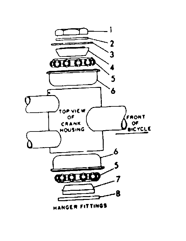 Sears 502463110 hanger fittings diagram