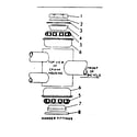 Sears 502463530 hanger fittings diagram