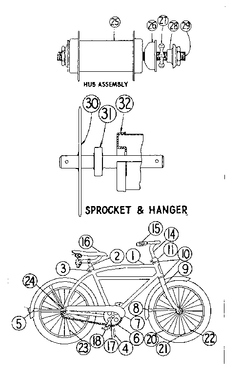 Sears 50545091 unit parts diagram