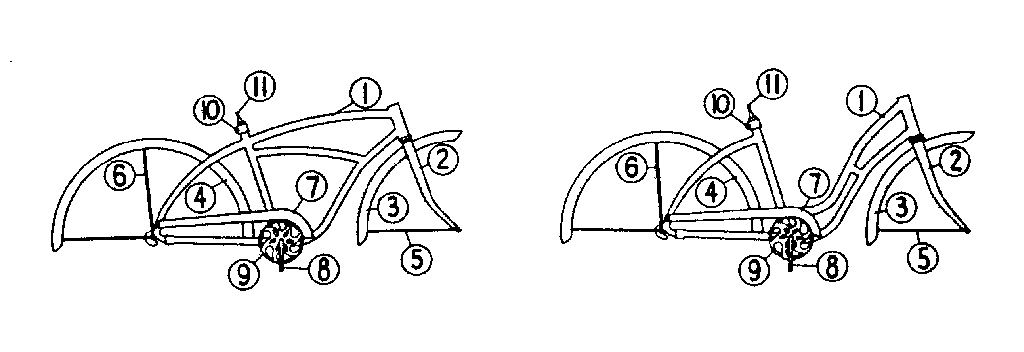 Sears 50547432 frame assembly diagram
