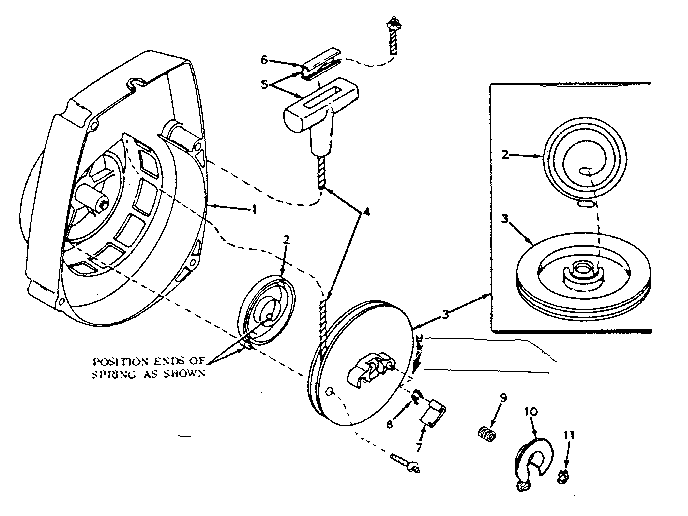 Craftsman 91763207 rewind start diagram