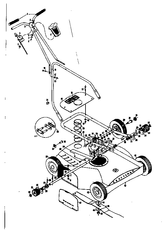 Craftsman 13188450 replacement parts diagram