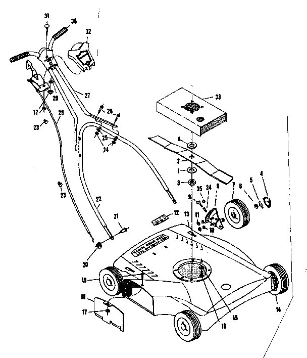 Craftsman 13191241 replacement parts diagram