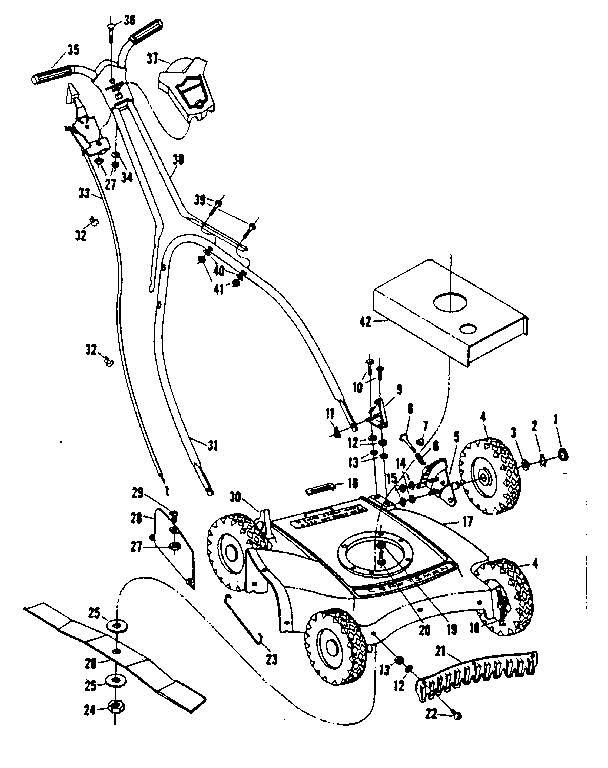 Craftsman 13191341 replacement parts diagram
