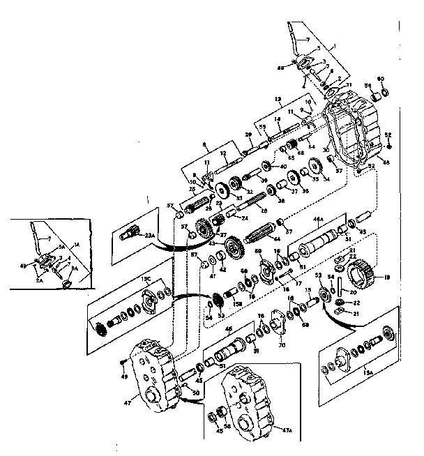 Craftsman 9178330 transaxle diagram