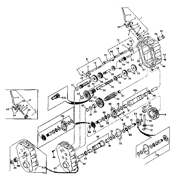 Craftsman 9178331 transaxle diagram