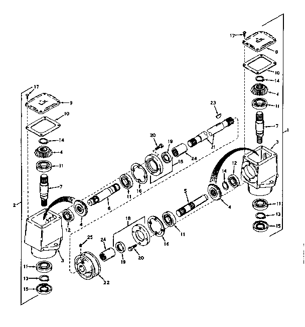 Craftsman 9178331 drive assembly diagram
