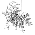 Craftsman 9178370 steering assembly diagram
