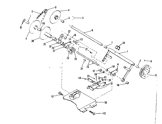 Craftsman 91781920 drive assembly diagram