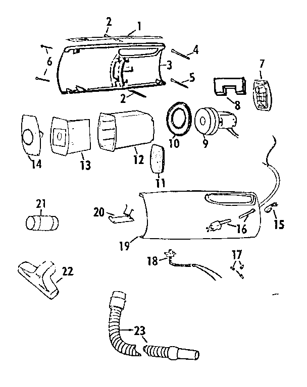 Kenmore 20861151 unit parts diagram
