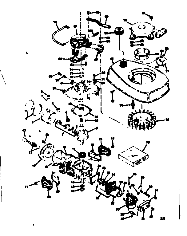 Craftsman 21758821 engine assembly diagram