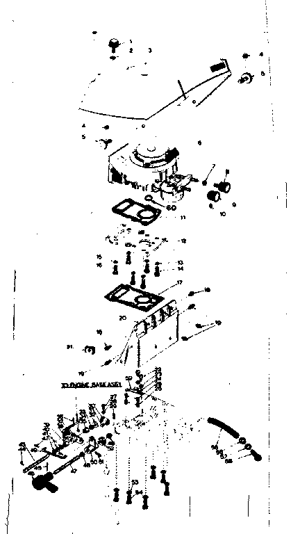 Craftsman 21759450 power head assembly diagram