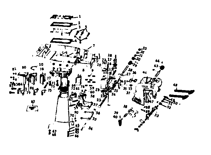 Craftsman 21759450 column assembly diagram