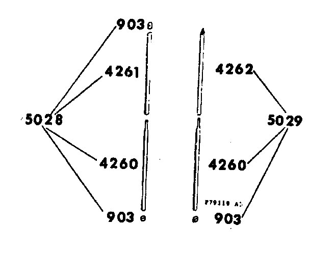 Sears 30879119 frame assembly diagram