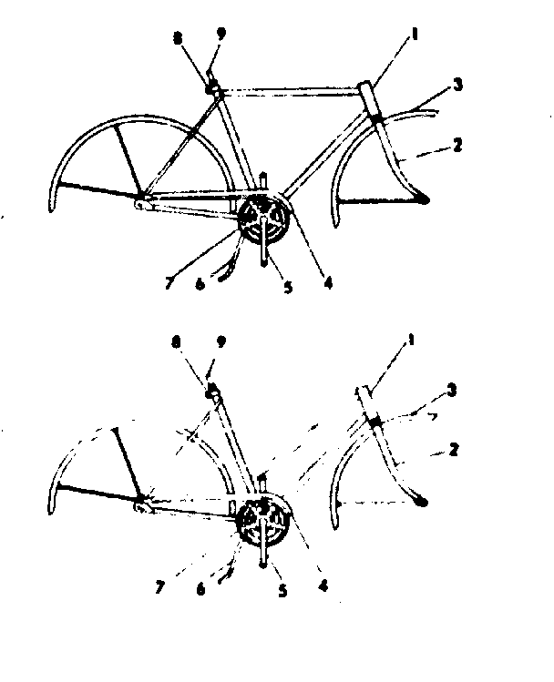 Sears 502472810 frame assembly diagram