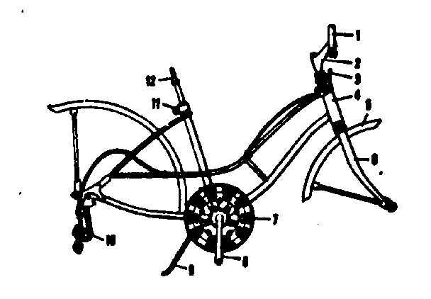 Sears 502473750 frame assembly diagram