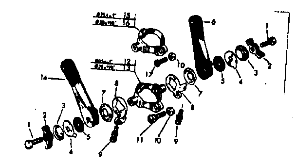 Sears 502473750 shifter assembly diagram