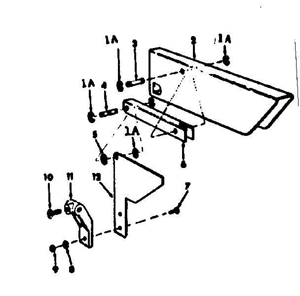 Craftsman 11324130 guard assembly diagram