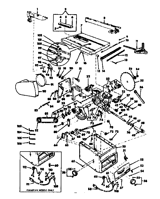 Craftsman 11329943 unit breakdown diagram