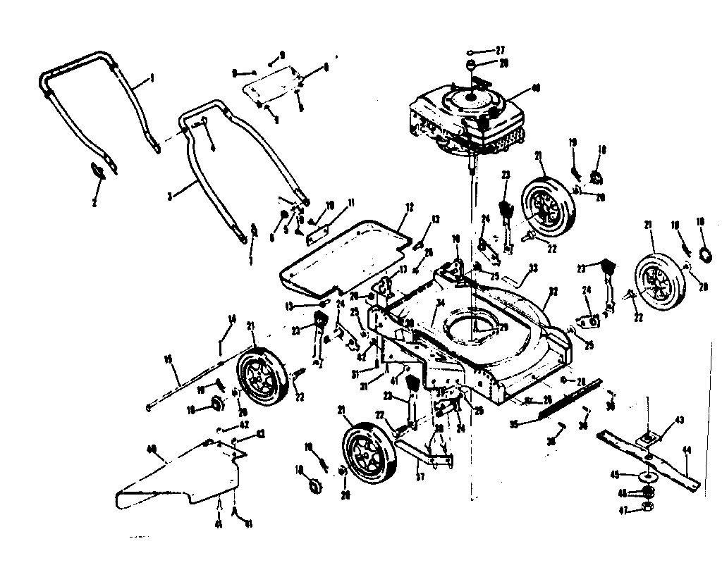 Craftsman 13191475 replacement parts diagram