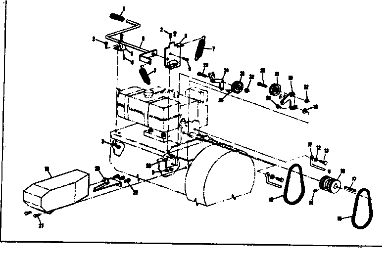 Craftsman 53690513 throwout handel diagram