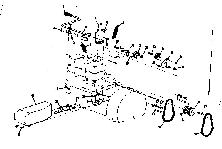 Craftsman 53690523 throwout handel diagram