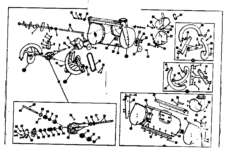 Craftsman 53690523 auger housing assembly diagram